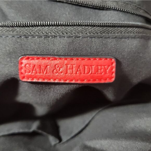Sam and Hadley red shoulder bag NWOT - Picture 8 of 11